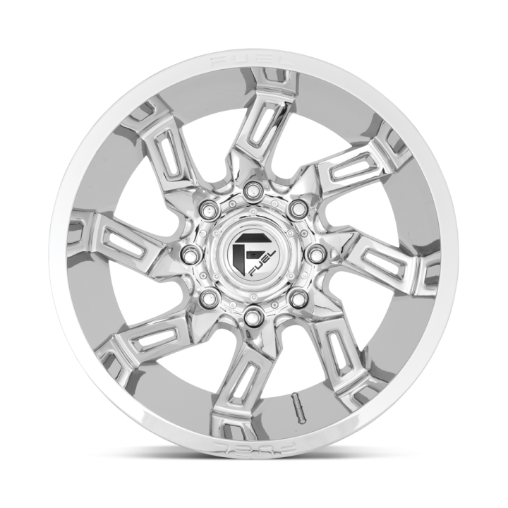 Jantă de Aluminiu, FUEL D746 LOCKDOWN, 22x10.0, ET -18, 5x127, 71.5, Crom - EDK.ro