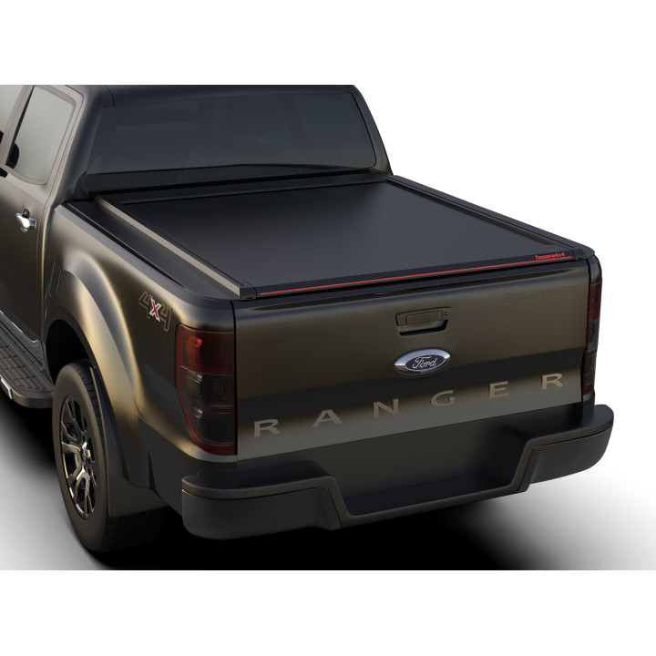 Manual Roll Top Tonneau Bed Cover, Tessera 4x4 SE, Ford Ranger XLT Double Cab 2012 - 2022 - EDK.ro