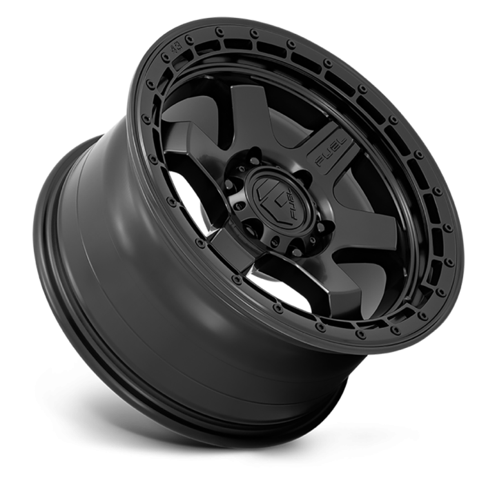 Jantă de Aluminiu, FUEL D750 BLOCK, 18x9.0, ET 20, 5x127, 71.5, Negru - EDK.ro