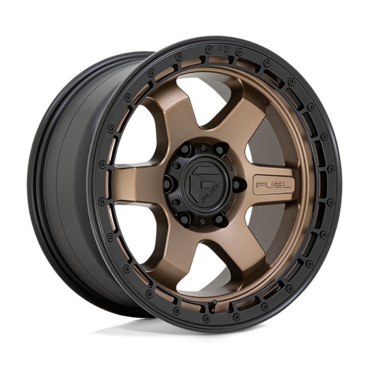 Jantă de Aluminiu, FUEL D751 BLOCK, 18x9.0, ET -12, 5x127, 71.5, Negru - EDK.ro