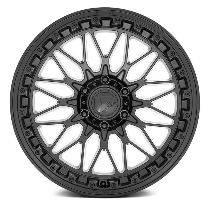 Alloy Wheel, FUEL D757 TRIGGER, 20x9.0, ET 1, 5x127, 71.5, Black - EDK.ro