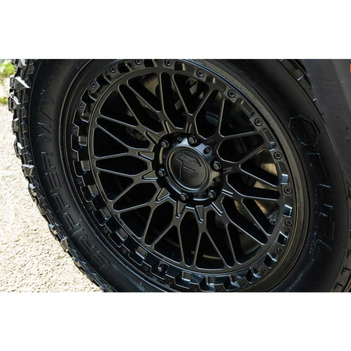 Alloy Wheel, FUEL D757 TRIGGER, 20x9.0, ET 1, 5x127, 71.5, Black - EDK.ro
