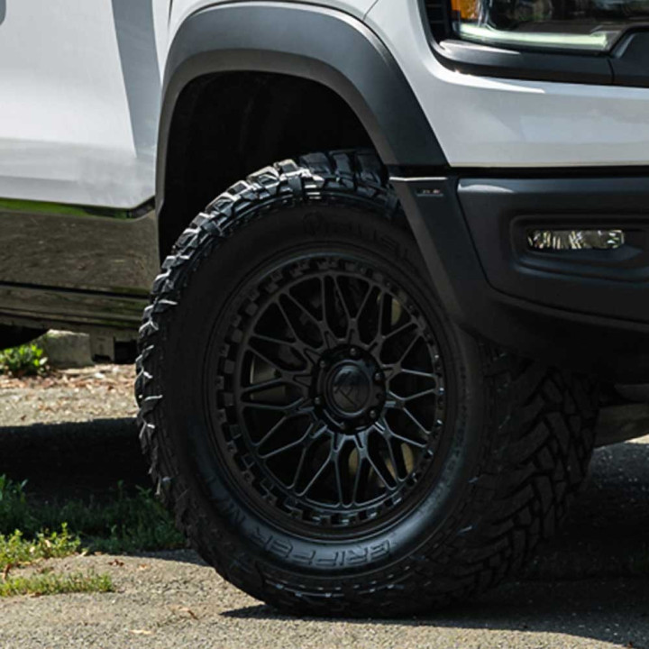 Alloy Wheel, FUEL D757 TRIGGER, 20x9.0, ET 1, 5x127, 71.5, Black - EDK.ro