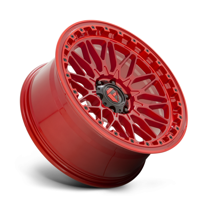 Alloy Wheel, FUEL D758 TRIGGER, 20x9.0, ET 1, 5x127, 71.5, Red - EDK.ro