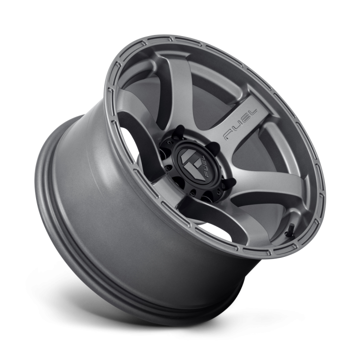 Jantă de Aluminiu, FUEL D767 RUSH, 18x9.0, ET 1, 5x127, 71.5, Gri Metalizat - EDK.ro