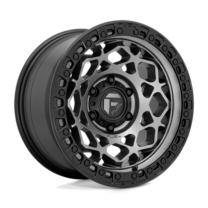 Alloy Wheel, FUEL D784 UNIT, 17x9.0, ET -12, 5x127, 71.5, Black - EDK.ro