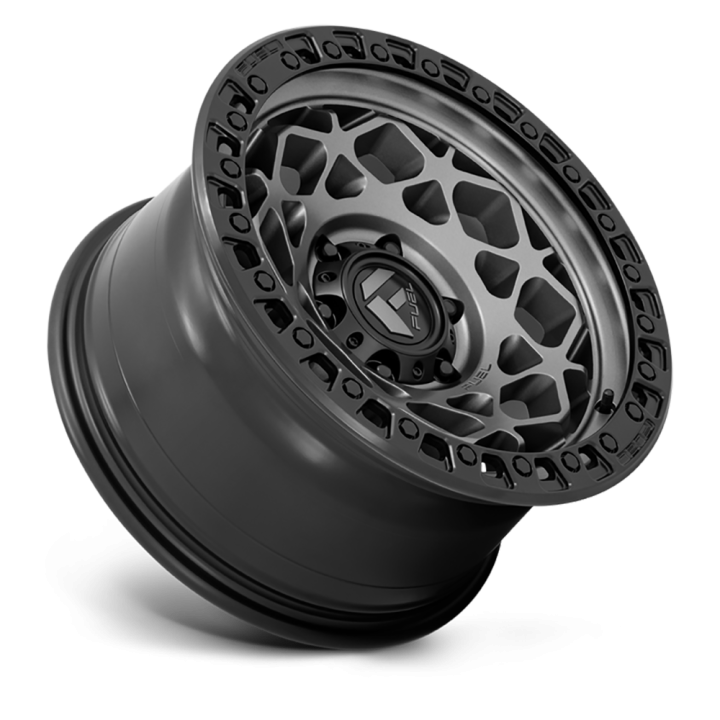 Alloy Wheel, FUEL D784 UNIT, 17x9.0, ET -12, 5x127, 71.5, Black - EDK.ro