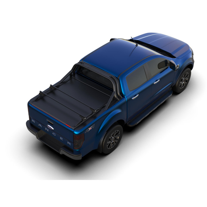Manual Roll Top Tonneau Bed Cover, Tessera 4x4 SE, Ford Ranger XLT Double Cab 2012 - 2022 - EDK.ro