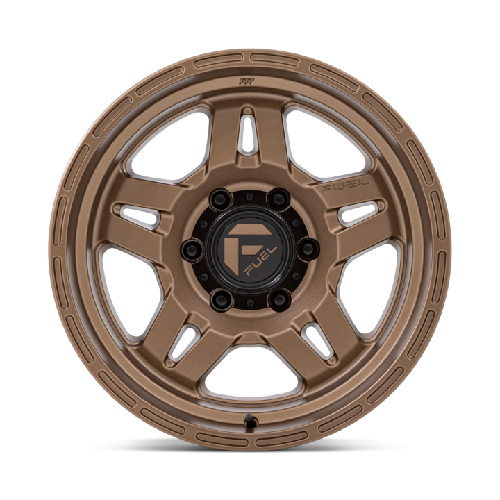 Alloy Wheel, FUEL D800 OXIDE, 17x8.5, ET 1, 5x127, 71.5, Bronze - EDK.ro