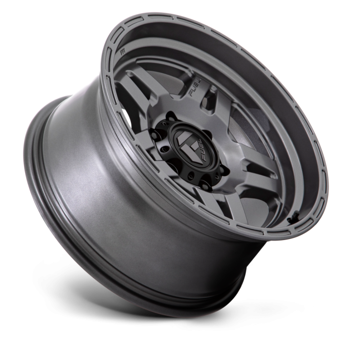 Alloy Wheel, FUEL D801 OXIDE, 17x8.5, ET -10, 5x127, 71.5, Gunmetal - EDK.ro