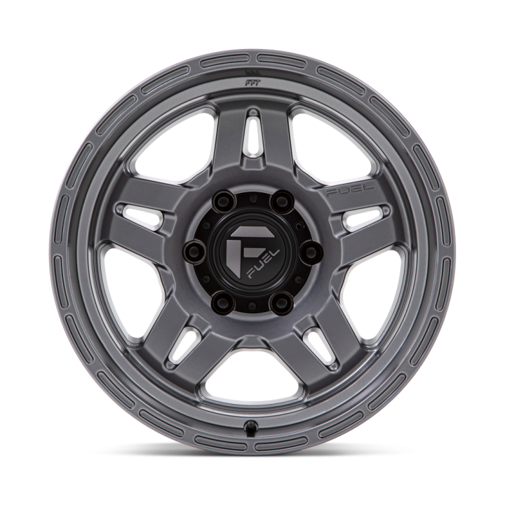 Jantă de Aluminiu, FUEL D801 OXIDE, 18x9.0, ET -12, 5x127, 71.5, Gri Metalizat - EDK.ro