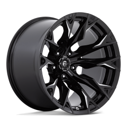 Alloy Wheel, FUEL D803 FLAME, 20x12.0, ET -44, 5x127, 71.5, Black - EDK.ro