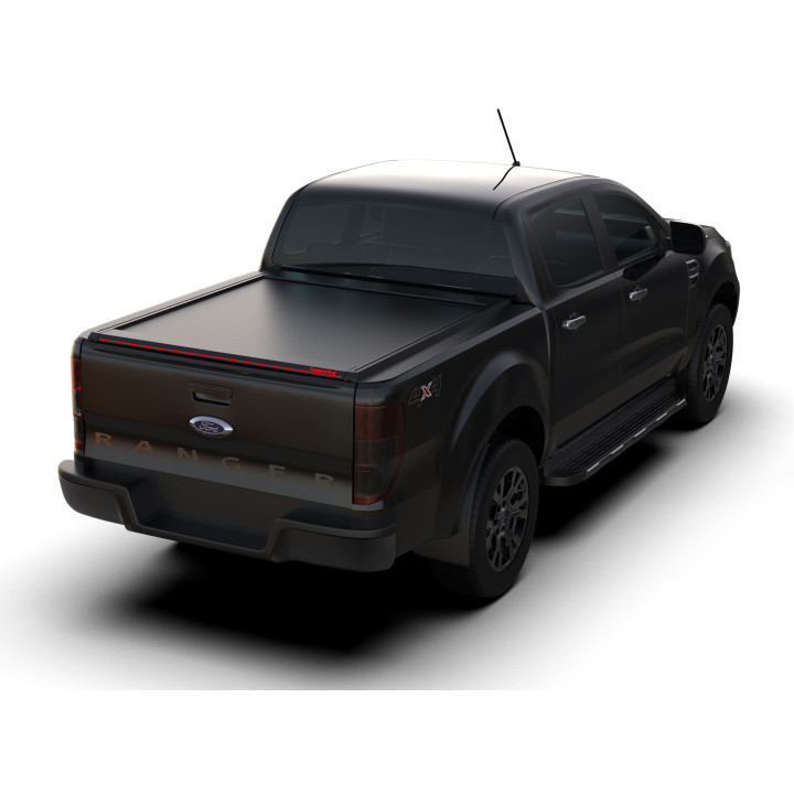 Manual Roll Top Tonneau Bed Cover, Tessera 4x4 SE, Ford Ranger XLT Double Cab 2012 - 2022 - EDK.ro
