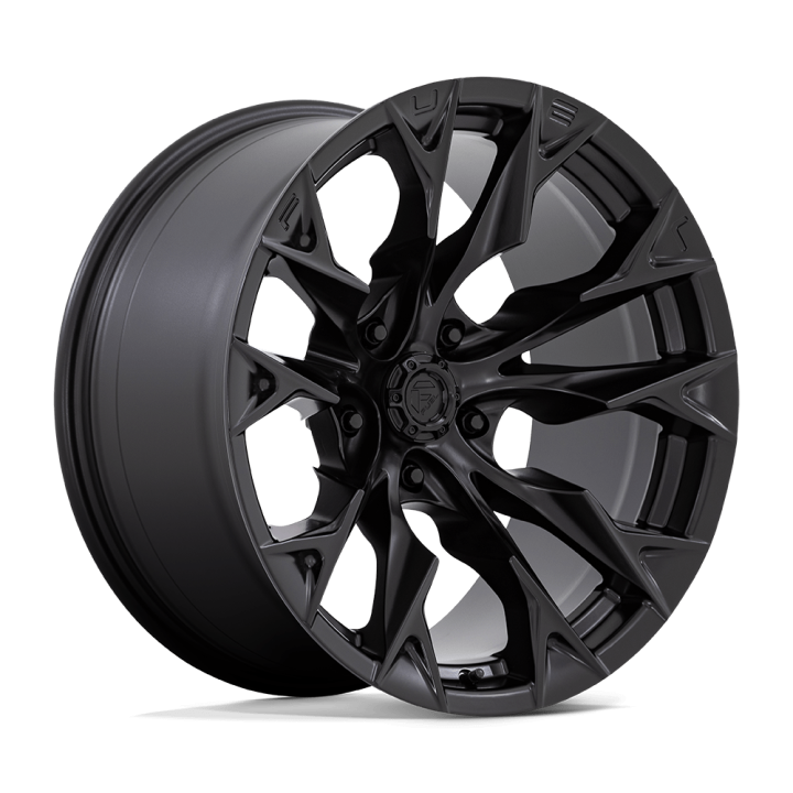 Alloy Wheel, FUEL D804 FLAME, 20x10.0, ET -18, 5x127, 71.5, Black - EDK.ro