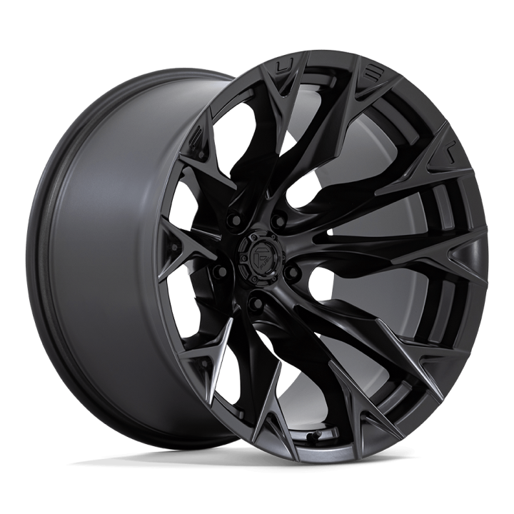 Jantă de Aluminiu, FUEL D804 FLAME, 20x12.0, ET -44, 5x127, 71.5, Negru - EDK.ro