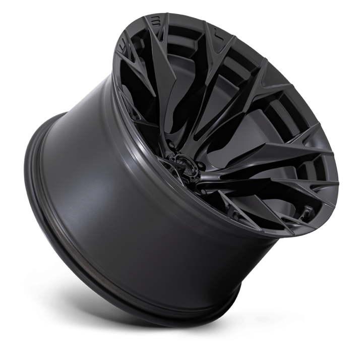 Jantă de Aluminiu, FUEL D804 FLAME, 20x12.0, ET -44, 5x127, 71.5, Negru - EDK.ro