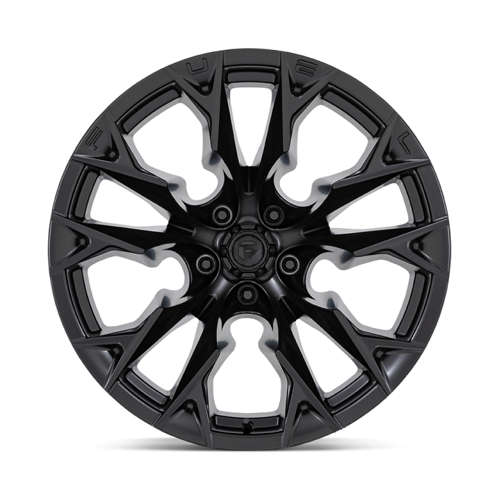 Alloy Wheel, FUEL D804 FLAME, 20x12.0, ET -44, 5x127, 71.5, Black - EDK.ro