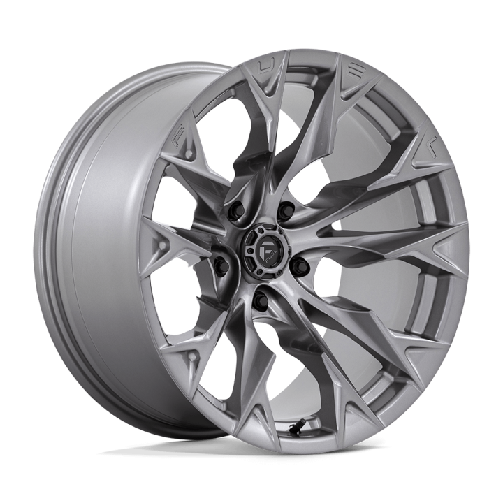 Jantă de Aluminiu, FUEL D806 FLAME, 20x10.0, ET -18, 5x127, 71.5, Platină - EDK.ro