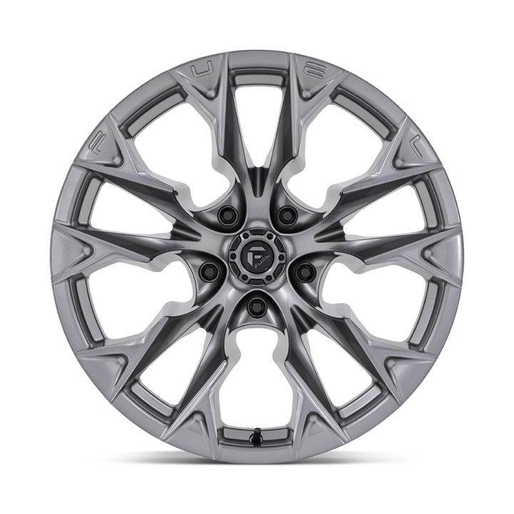 Jantă de Aluminiu, FUEL D806 FLAME, 20x10.0, ET -18, 5x127, 71.5, Platină - EDK.ro