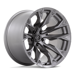 Alloy Wheel, FUEL D806 FLAME, 20x12.0, ET -44, 5x127, 71.5, Platinum - EDK.ro