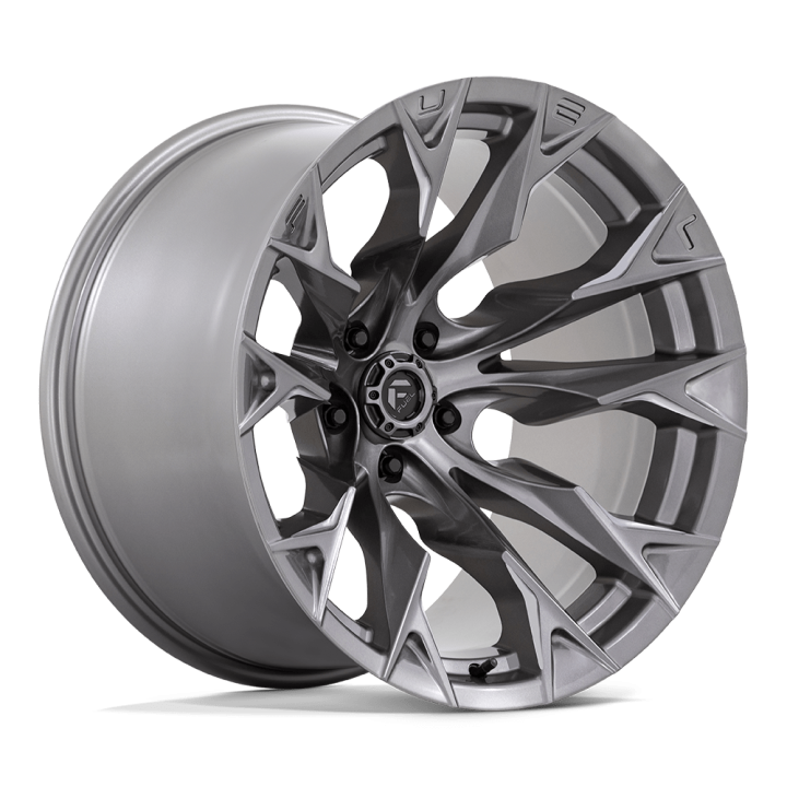 Alloy Wheel, FUEL D806 FLAME, 20x12.0, ET -44, 5x127, 71.5, Platinum - EDK.ro