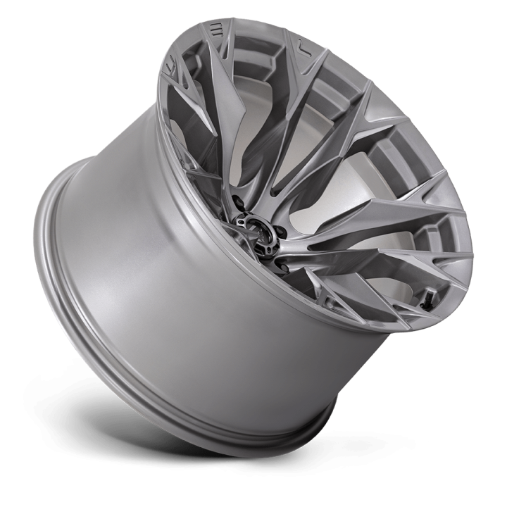 Alloy Wheel, FUEL D806 FLAME, 20x12.0, ET -44, 5x127, 71.5, Platinum - EDK.ro