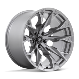 Jantă de Aluminiu, FUEL D806 FLAME, 22x12.0, ET -44, 5x127, 71.5, Platină - EDK.ro