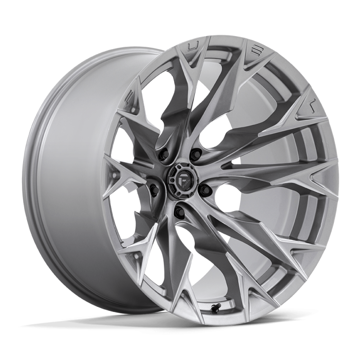Alloy Wheel, FUEL D806 FLAME, 22x12.0, ET -44, 5x127, 71.5, Platinum - EDK.ro