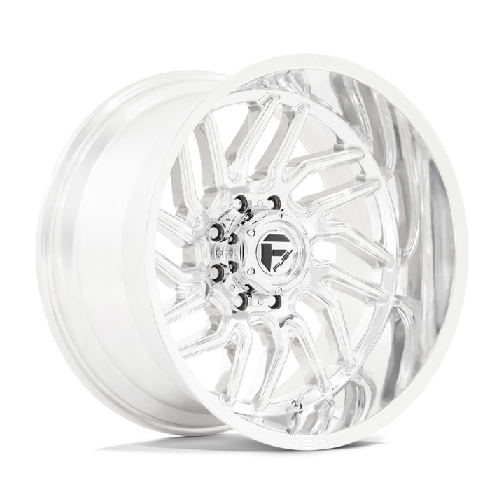 Alloy Wheel, FUEL D809 HURRICANE, 22x12.0, ET -44, 5x127, 71.5, Polished - EDK.ro
