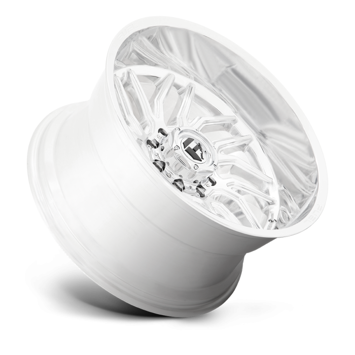 Jantă de Aluminiu, FUEL D809 HURRICANE, 22x12.0, ET -44, 5x127, 71.5, Lustruit - EDK.ro