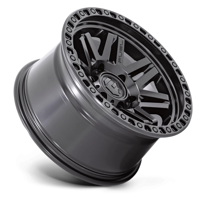 Jantă de Aluminiu, FUEL D810 SYNDICATE, 17x9.0, ET 1, 5x127, 71.5, Negru - EDK.ro