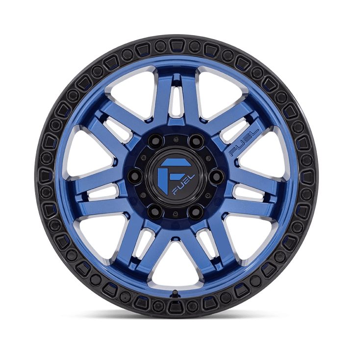 Alloy Wheel, FUEL D813 SYNDICATE, 17x9.0, ET -12, 5x127, 71.5, Black - EDK.ro