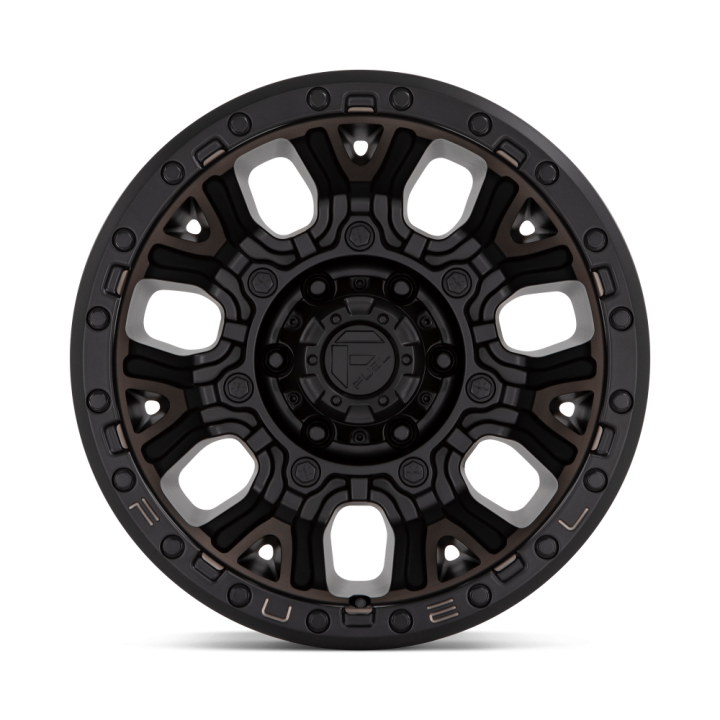 Jantă de Aluminiu, FUEL D824 TRACTION, 20x10.0, ET -18, 5x127, 71.5, Negru - EDK.ro