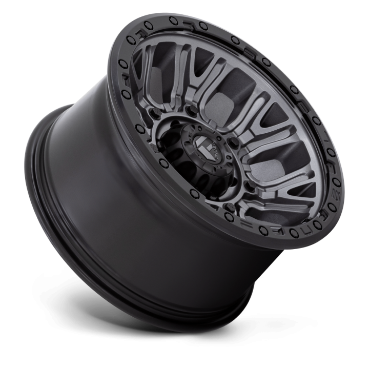Alloy Wheel, FUEL D825 TRACTION, 20x10.0, ET -18, 5x127, 71.5, Black - EDK.ro