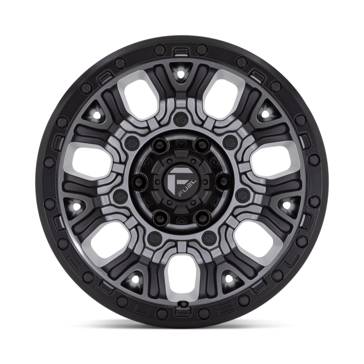 Jantă de Aluminiu, FUEL D825 TRACTION, 20x10.0, ET -18, 5x127, 71.5, Negru - EDK.ro