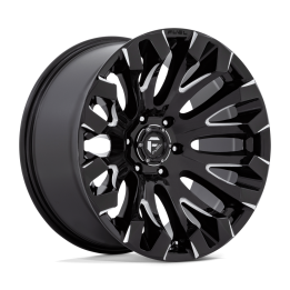 Jantă de Aluminiu, FUEL D828 QUAKE, 20x9.0, ET 1, 5x127, 71.5, Negru - EDK.ro