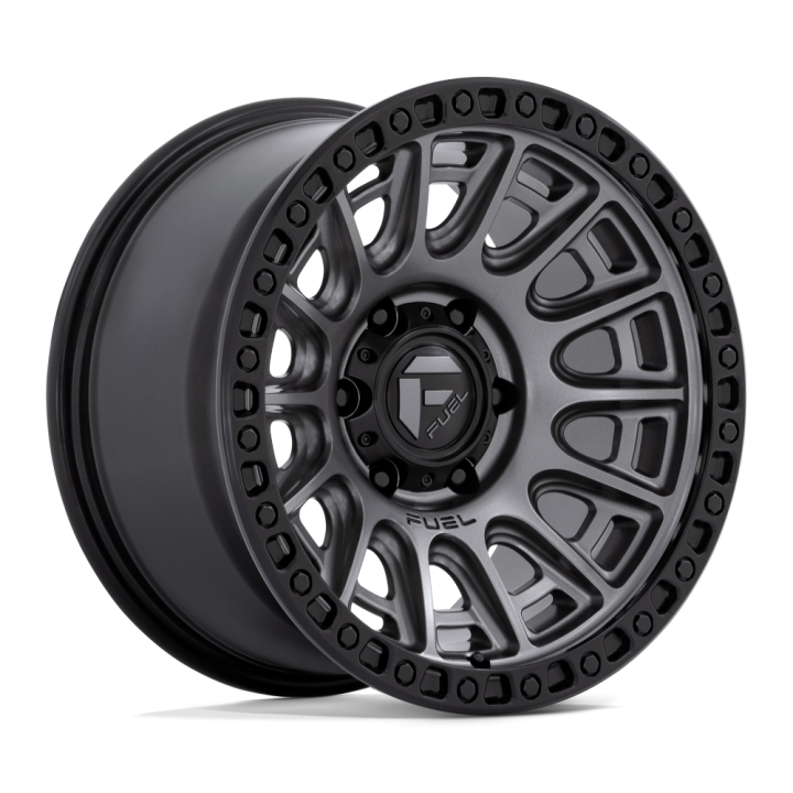 Alloy Wheel, FUEL D835 CYCLE, 17x9.0, ET 1, 5x127, 71.5, Black - EDK.ro