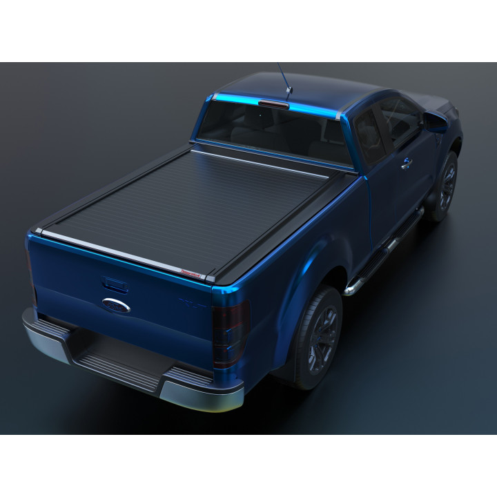 Manual Roll Top Tonneau Bed Cover, Tessera 4x4 SE, Ford Ranger XLT Extra Cab 2012 - 2022 - EDK.ro