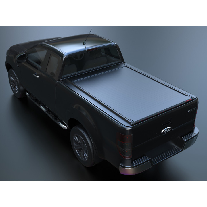 Manual Roll Top Tonneau Bed Cover, Tessera 4x4 SE, Ford Ranger XLT Extra Cab 2012 - 2022 - EDK.ro