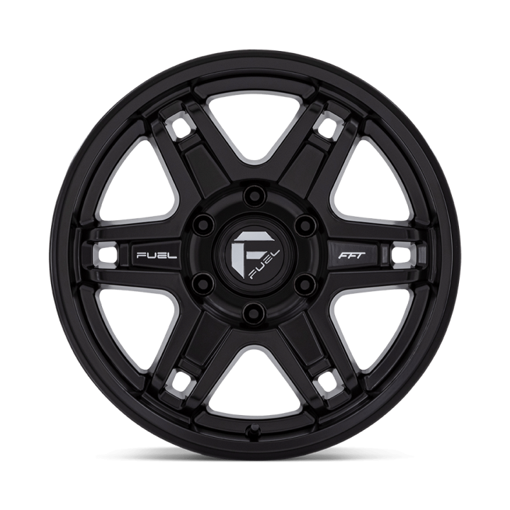 Jantă de Aluminiu, FUEL D836 SLAYER, 18x8.5, ET 1, 5x127, 71.5, Negru - EDK.ro