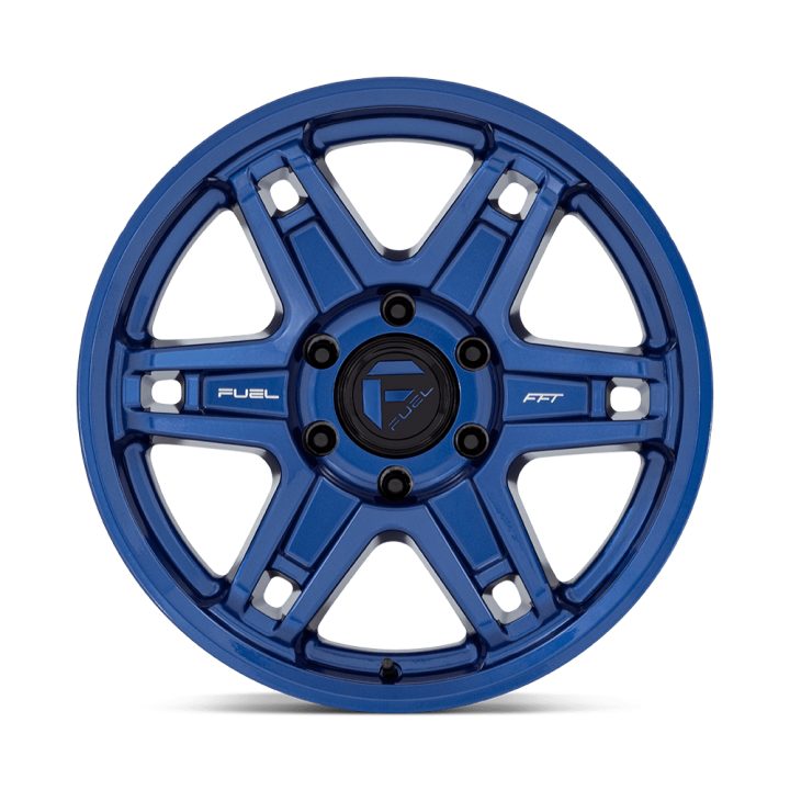 Jantă de Aluminiu, FUEL D839 SLAYER, 17x9.0, ET -38, 5x127, 71.5, Albastru - EDK.ro