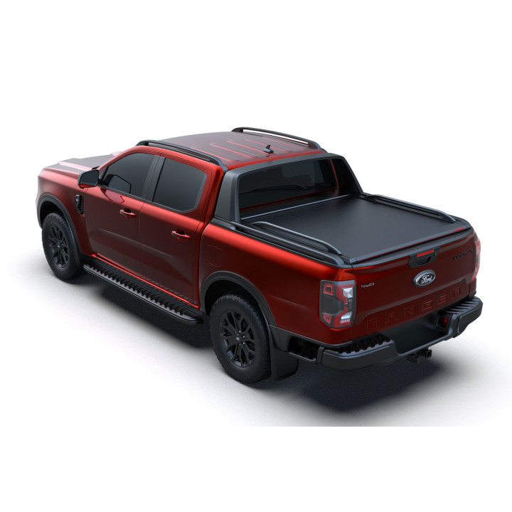Manual Roll Top Tonneau Bed Cover, Tessera 4x4 SE, Ford Ranger Wildtrak Double Cab 2023 - Present - EDK.ro
