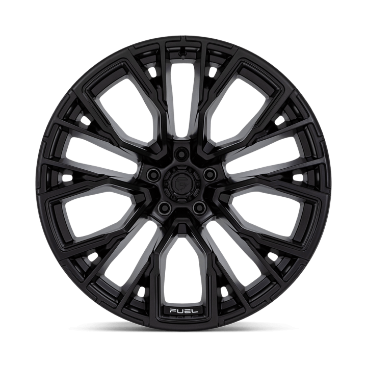 Alloy Wheel, FUEL D847 REBAR, 22x12.0, ET -44, 5x127, 71.5, Black - EDK.ro