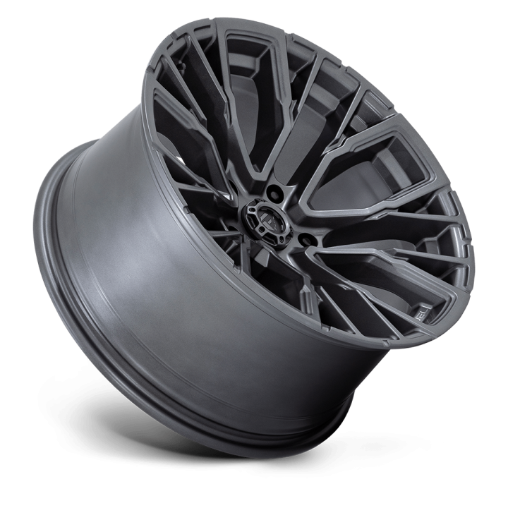 Jantă de Aluminiu, FUEL D848 REBAR, 20x10.0, ET -18, 5x127, 71.5, Gri Metalizat - EDK.ro