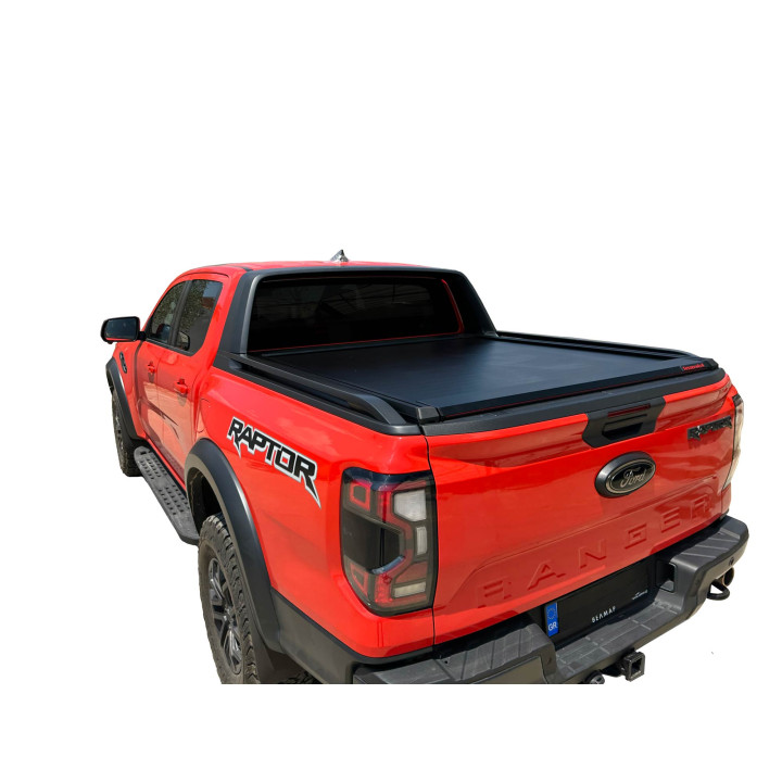 Manual Roll Top Tonneau Bed Cover, Tessera 4x4 SE, Ford Ranger Wildtrak Double Cab 2023 - Present - EDK.ro