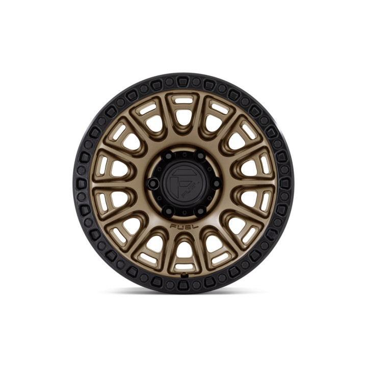 Alloy Wheel, FUEL D861 CYCLE, 17x8.5, ET 30, 5x127, 71.6, Black - EDK.ro