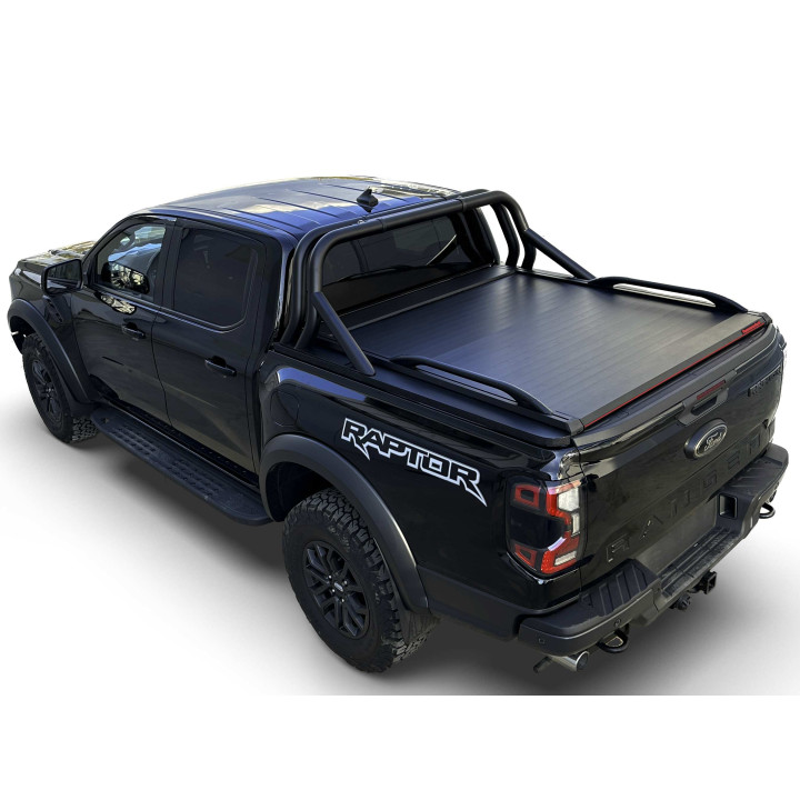 Manual Roll Top Tonneau Bed Cover, Tessera 4x4 SE, Ford Ranger Limited Double Cab 2023 - Present - EDK.ro
