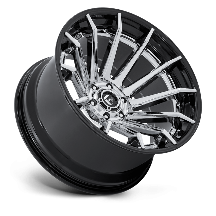 Alloy Wheel, FUEL FC403 BURN, 20x10.0, ET -18, 5x127, 71.5, Black - EDK.ro