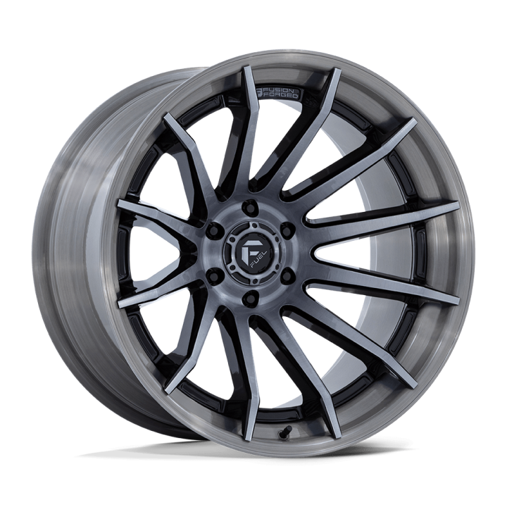 Alloy Wheel, FUEL FC403 BURN, 24x12.0, ET -44, 5x127, 71.5, Black - EDK.ro