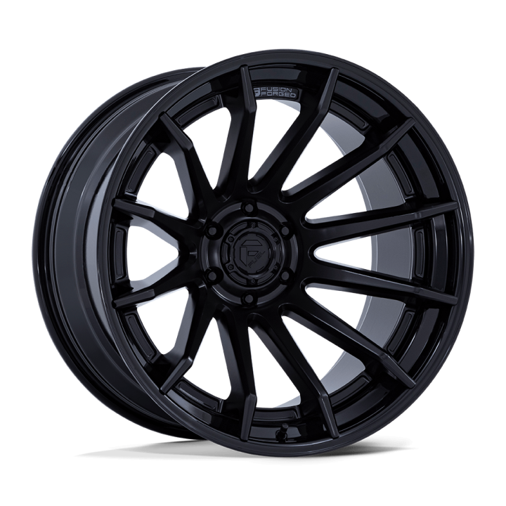 Alloy Wheel, FUEL FC403 BURN, 22x10.0, ET -18, 5x127, 71.5, Black - EDK.ro